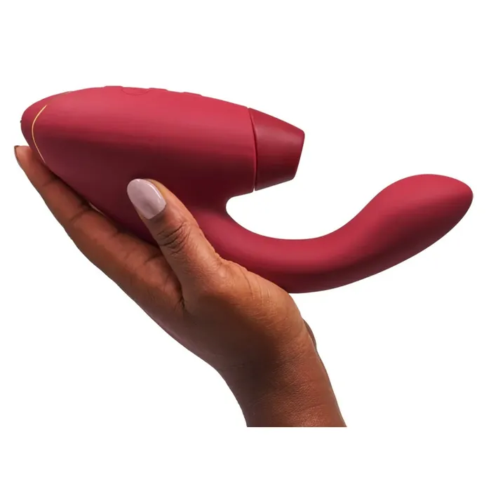 Womanizer Female Sex Toys Womanizer Duo 2 Rechargeable Silicone GSpot and Clitoral Stimulator