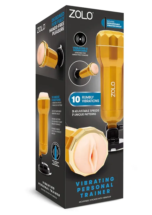 Zolo Vibrating Personal Trainer Mountable Stroker Male Sex Toys