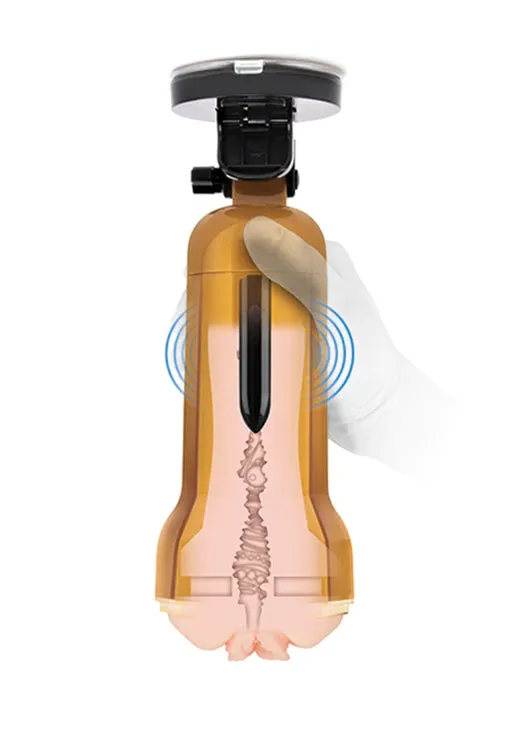 Zolo Vibrating Personal Trainer Mountable Stroker Male Sex Toys