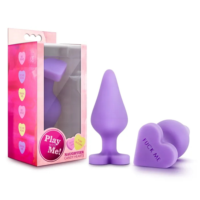 Anal Blush Novelties Blush Naughtier Candy Heart Ultrasilk Smooth Heart Shape Base Anal Butt Plug Soft Platinum Cured Puria Silicone Easy To Use Comfortable Beginner Adult Sex Toy For Women Purple Anal Blush Novelties Blush Naughtier Candy Heart Ultrasilk Smooth Heart Shape Base Anal Butt Plug Soft Platinum Cured Puria Silicone Easy To Use Comfortable Beginner Adult Sex Toy For Women Purple