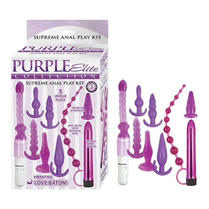 Anal Nasstoys Purple Elite Collect Supreme Anal Kit Pu