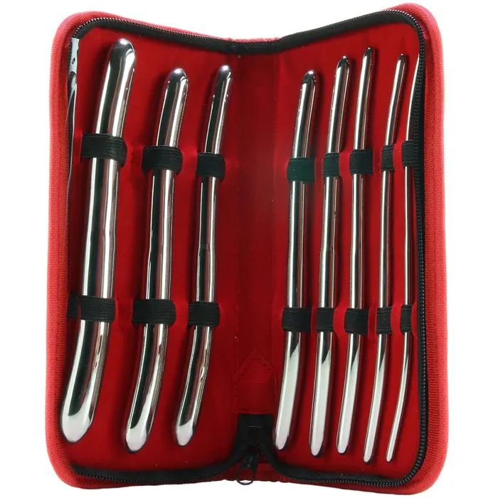 Anal pink cherry Rouge Stainless Steel Hegar Sounding Set