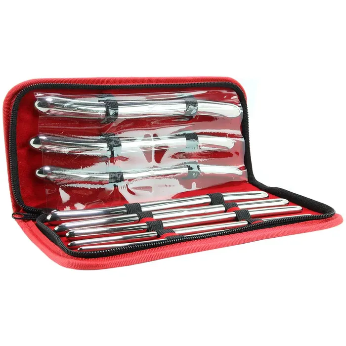 Anal pink cherry Rouge Stainless Steel Hegar Sounding Set