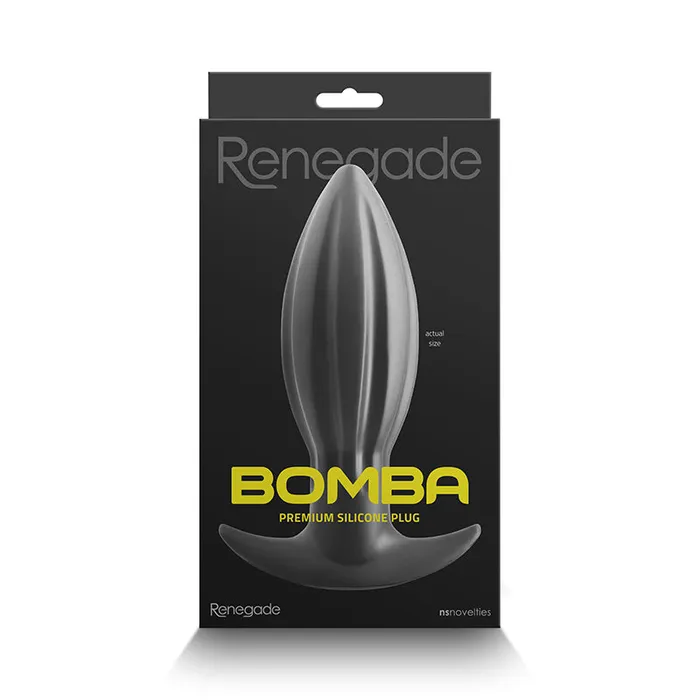 Anal Renegade Bomba Black Large New Sensations Novelties Inc