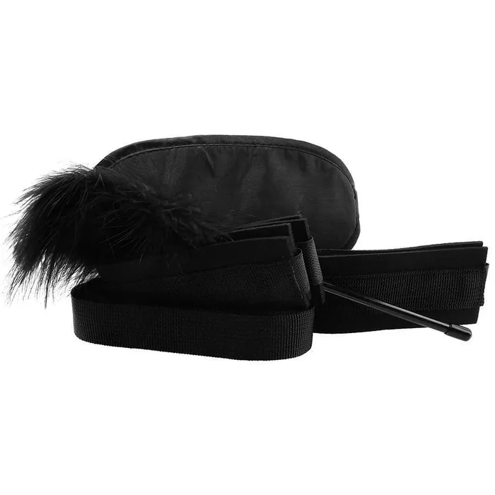 Anal Shots America Bed Bindings Restraint Kit Black