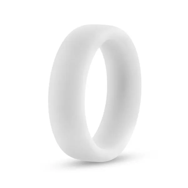 Blush Performance Silicone Glo Cock Ring White Male Sex Toys