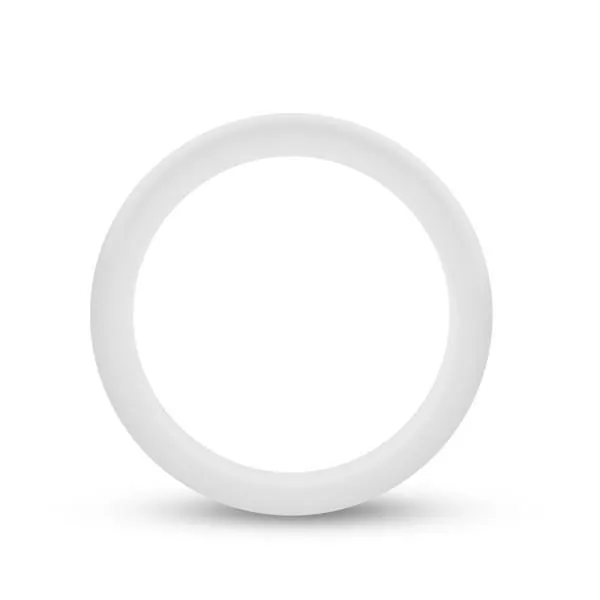 Blush Performance Silicone Glo Cock Ring White Male Sex Toys