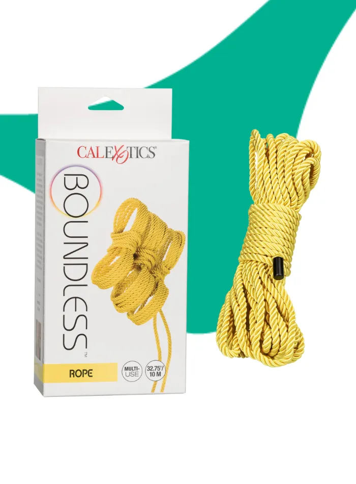 CaleXOtics Female Sex Toys Boundless ROPE 327510 meters Yellow