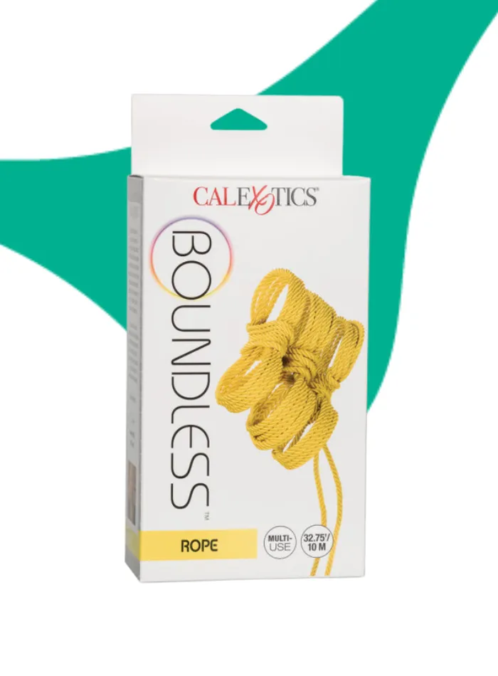 CaleXOtics Female Sex Toys Boundless ROPE 327510 meters Yellow