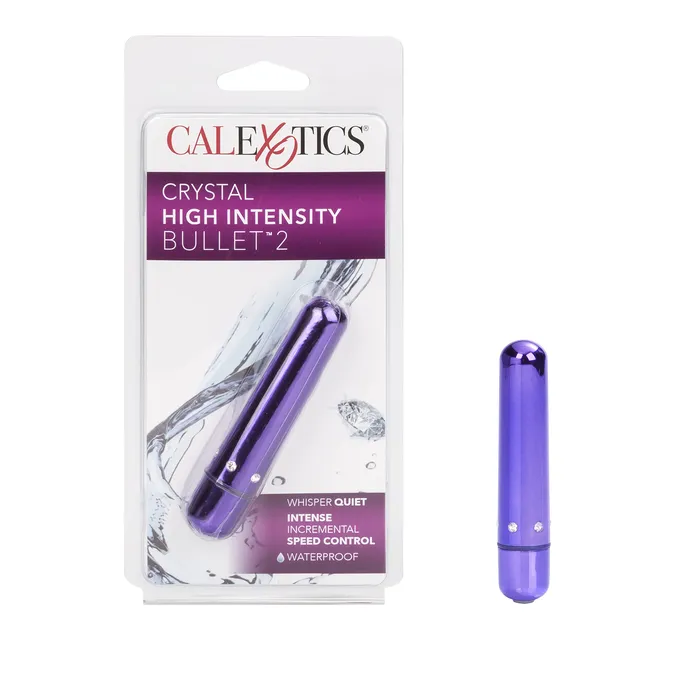 California Exotic Novelties Crystal High Intensity Bullet 2 Purple CalExotics Vibrators California Exotic Novelties Crystal High Intensity Bullet 2 Purple CalExotics Vibrators
