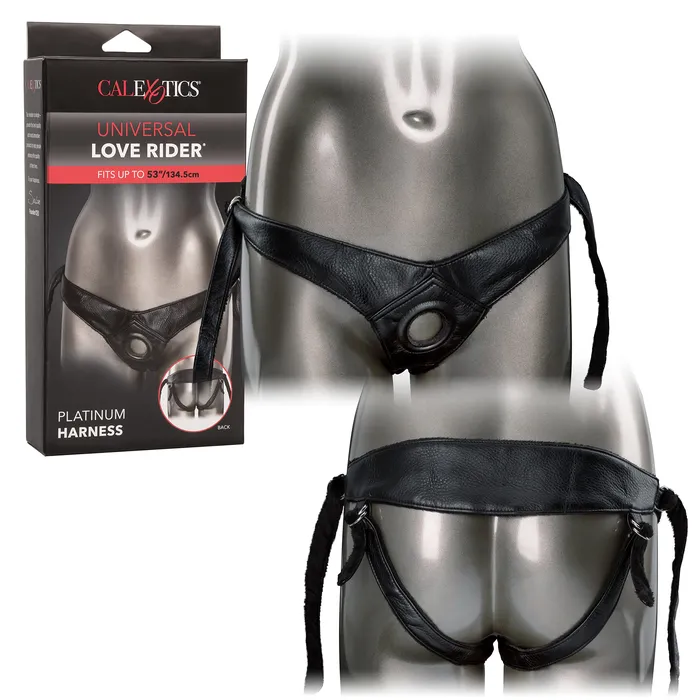 California Exotic Novelties Universal Love Rider Platinum Harness Black CalExotics Dildos California Exotic Novelties Universal Love Rider Platinum Harness Black CalExotics Dildos