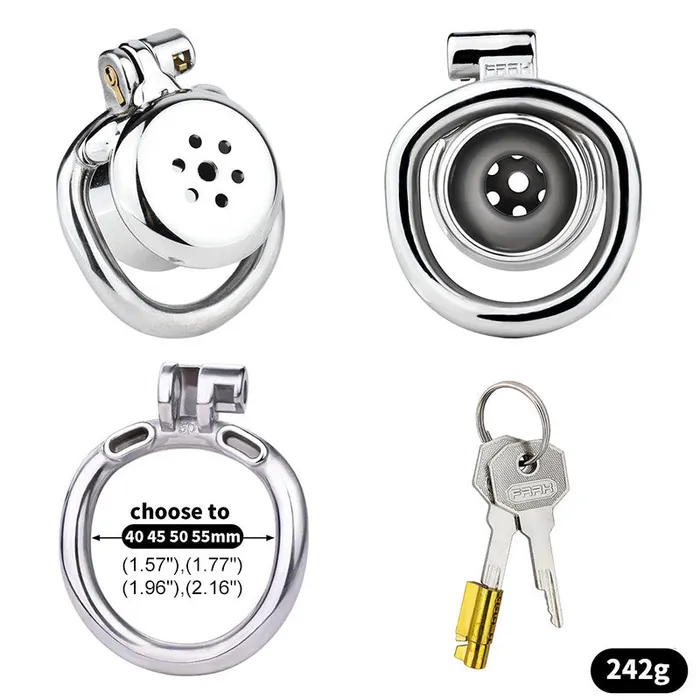 CHASTITY CAGE CO Male Sex Toys Inverted Penis Chastity Device