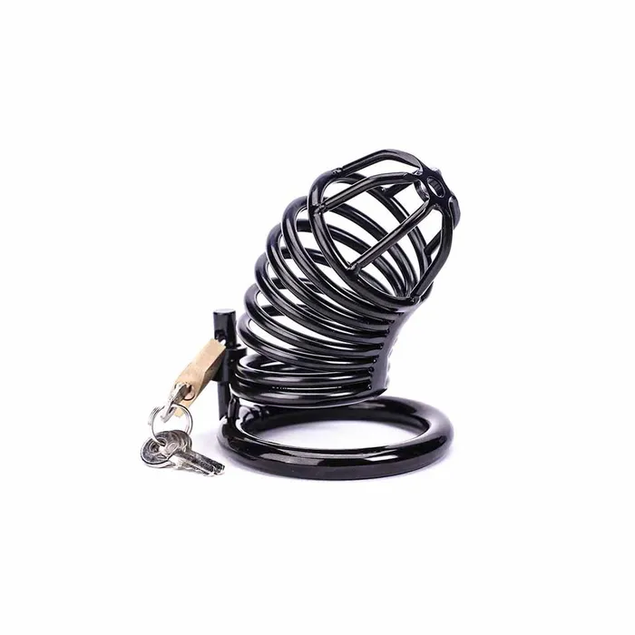 CHASTITY CAGE CO Male Sex Toys The Dark Knightstick Metal Chastity Device
