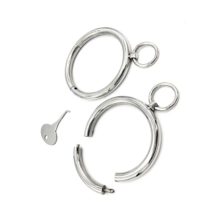 Couples House of Dasein Restraint Kits Sets Stainless Steel Bdsm Handcuffs Ankle Cuffs Collar Metal Bondage Restraints Kit