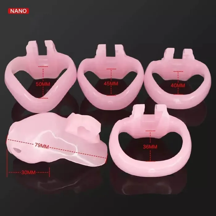 Dildos CHASTITY CAGE CO The NanoTight V4 Chastity Device 311 Inches Long