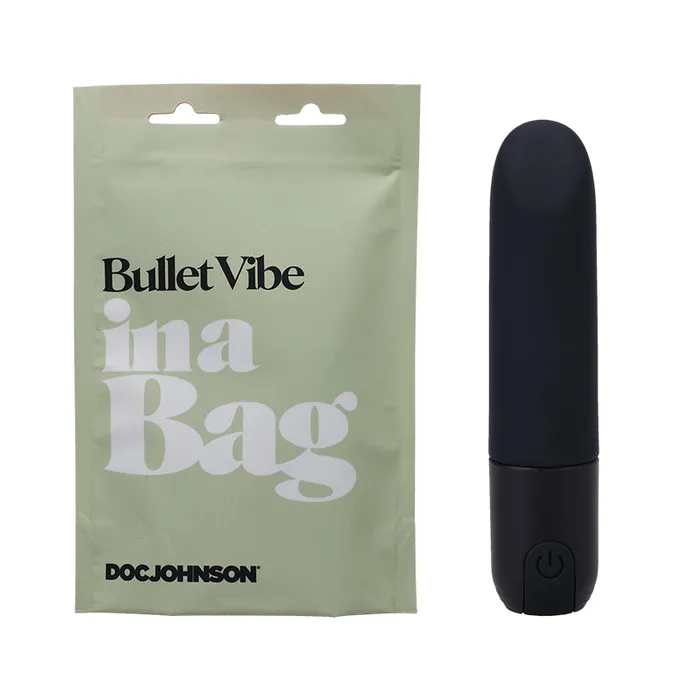 Doc Johnson Vibrators In A Bag Bullet Vibe Black