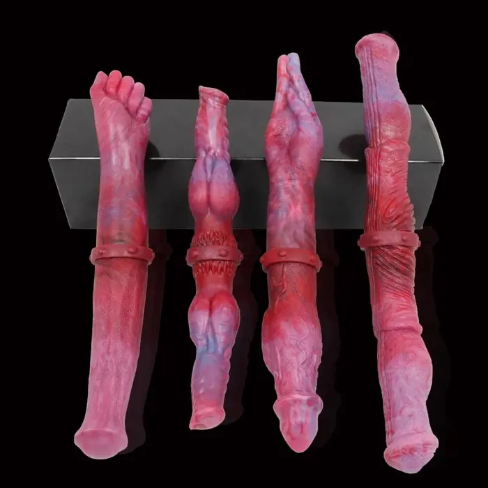 Double Headed Longyang Silicone Dildo CHASTITY CAGE CO Dildos