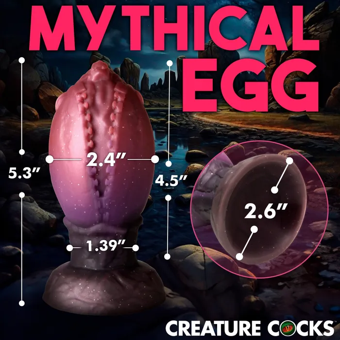 Dragon Hatch Silicone Egg Creature Cocks Female Sex Toys