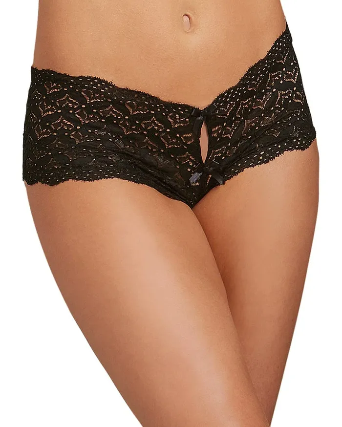 Dreamgirl Anal Dreamgirl WomenS Sexy Fashion Lingerie Panty Black Medium