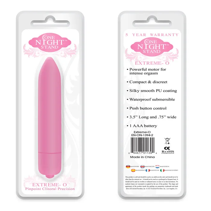 Evolved Vibrators Evolved One Night Stand Bullet Pink