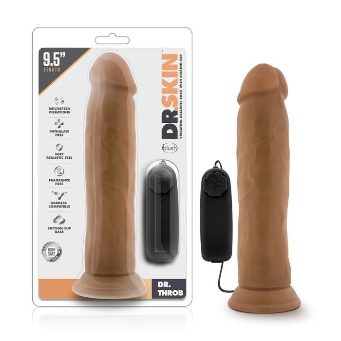 Female Sex Toys Blush Novelties Dr Skin Dr Throb 95In Mocha Vibrating Cock W Suction Cup Female Sex Toys Blush Novelties Dr Skin Dr Throb 95In Mocha Vibrating Cock W Suction Cup