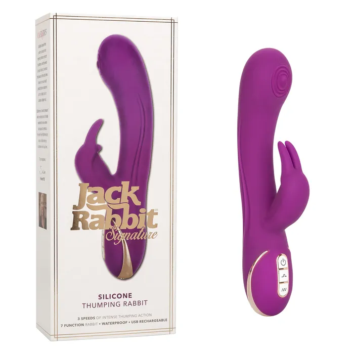 Female Sex Toys Calexotics Se0609453 Jack Rabbit Signature Silicone Thumping Rabbit CalExotics Female Sex Toys Calexotics Se0609453 Jack Rabbit Signature Silicone Thumping Rabbit CalExotics