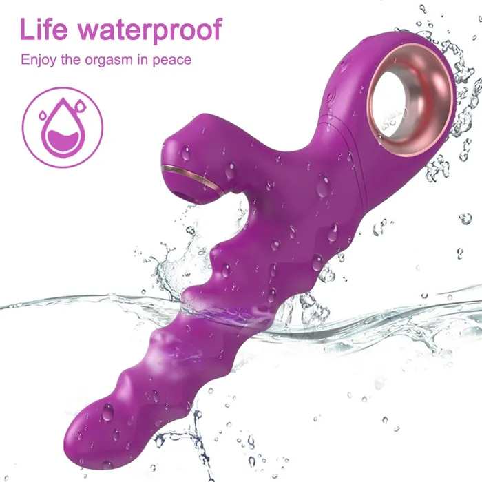 Female Sex Toys House of Dasein Suction Vibrators Thrusting Dildo Vibrator Female Clitoris Sucker Stimulator Clitoral Sucking Heating Vibrating