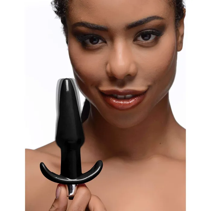 Frisky Thrilling Pink Smooth Vibrating Anal Plug Frisky Male Sex Toys