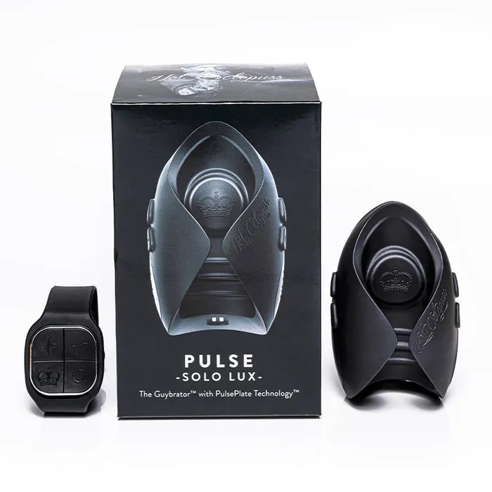 Hot Octopuss Pulse Solo Lux Black Hot Octopuss Ltd Vibrators