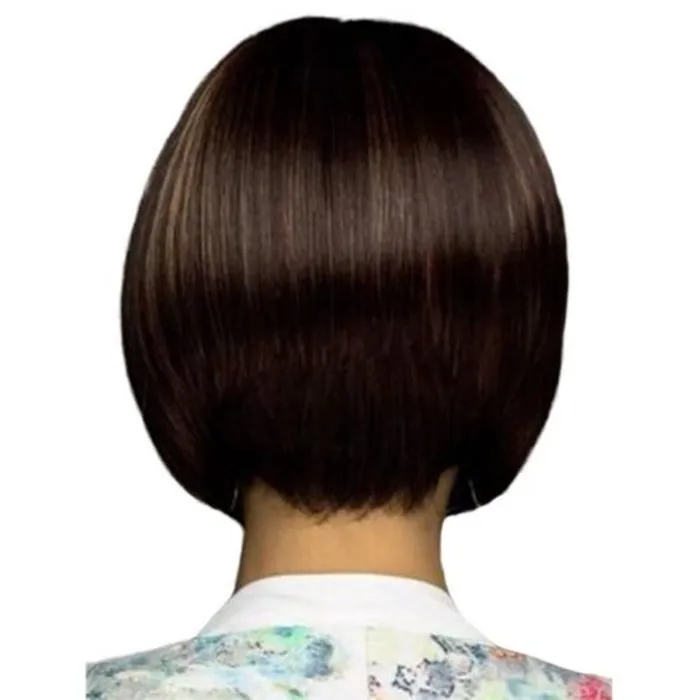 House of Dasein Anal Wigs Facial Hair Gradient Ramp Short Wig Black 12Inch