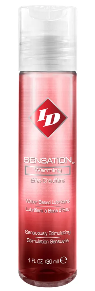 ID Lubricants Female Sex Toys Id Sensation Warming Water Based 1 Oz