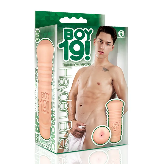 Icon Brands Inc Male Sex Toys Boy 19 Teen Twink Stroker Hayden Brier