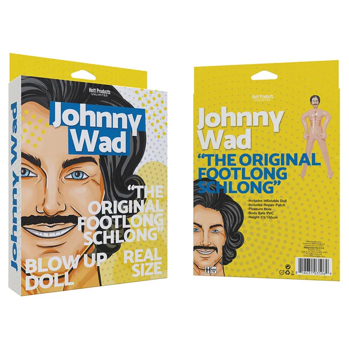 Johnny Wad Blow Up Doll Wlarge Penis Hott Products Unlimi Male Sex Toys