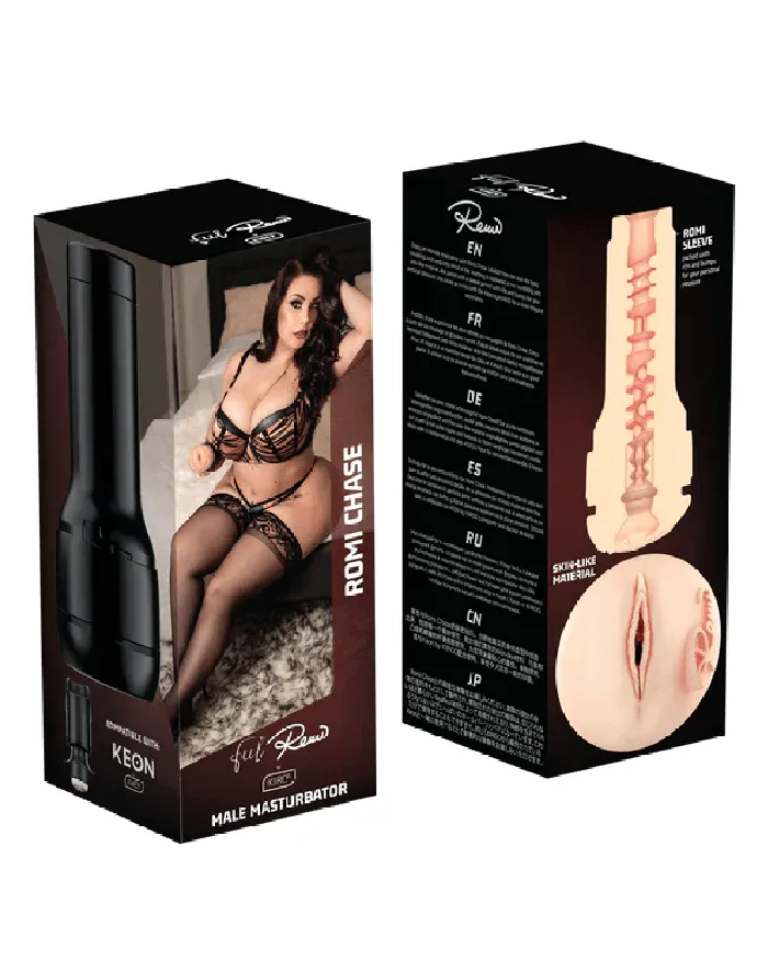 Kiiroo Male Sex Toys Kiiroo Feel Romi Stroker Romi Chase Realistic Pussy
