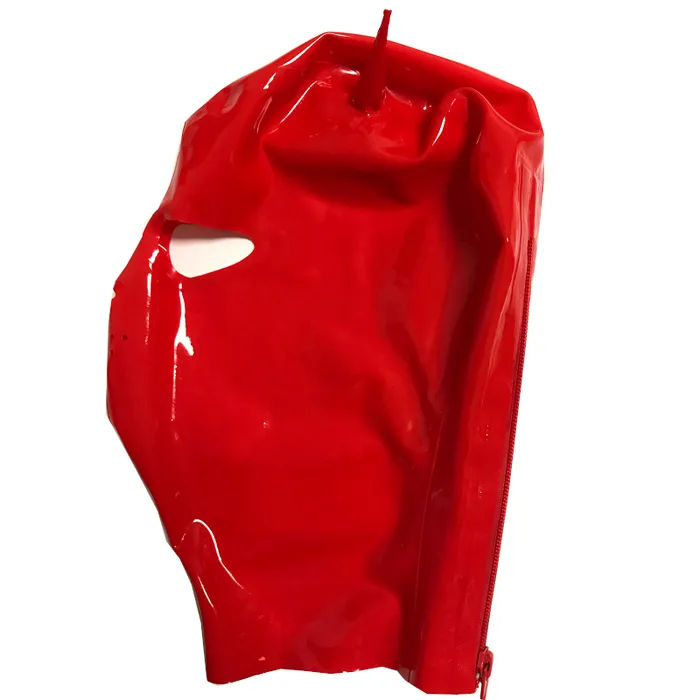 Latex Black Full Face Catsuit Fetish Role Playing Bdsm Costume House of Dasein Anal
