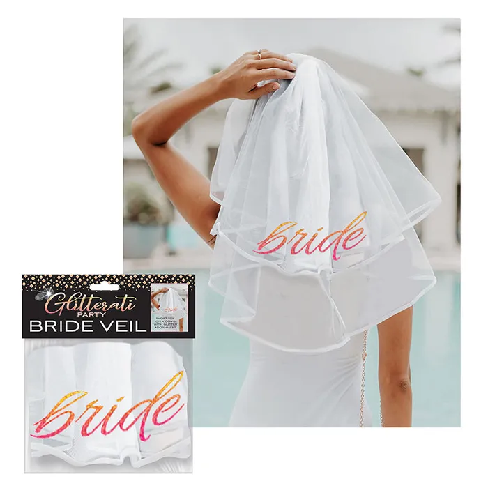 Little Genie Productions Vibrators Glitterati Bride Veil
