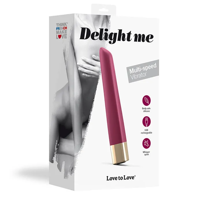 Lovely Planet USA Love To Love Delight Me Plum Vibrators
