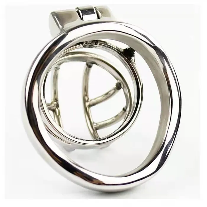 Male Sex Toys CHASTITY CAGE CO CC13 Short Chastity Cage 18 Inches