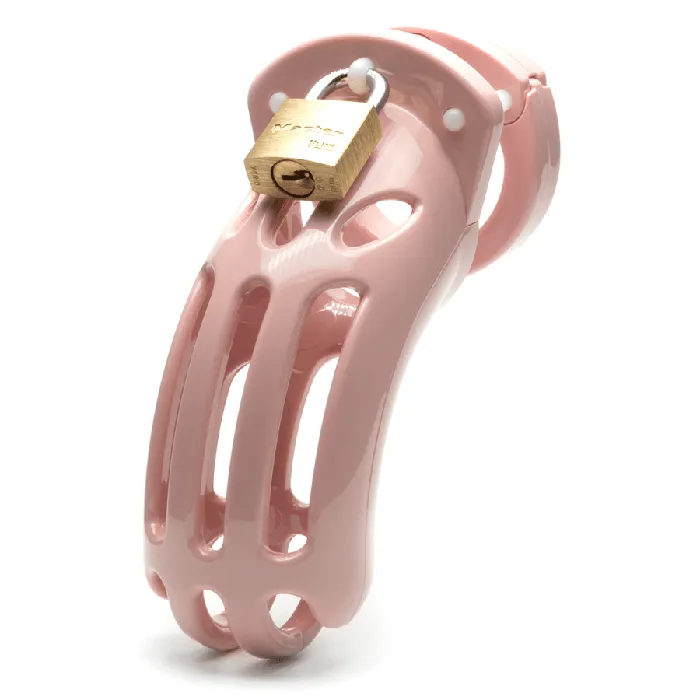 Male Sex Toys Jal Enterprises CBX Chastity Kits The Curve Pink Kit with 3 34 Cage Male Sex Toys Jal Enterprises CBX Chastity Kits The Curve Pink Kit with 3 34 Cage