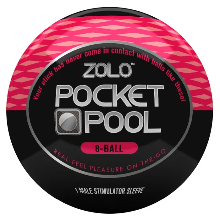 Male Sex Toys Kushies Zolo Pocket Pool 8 Ball