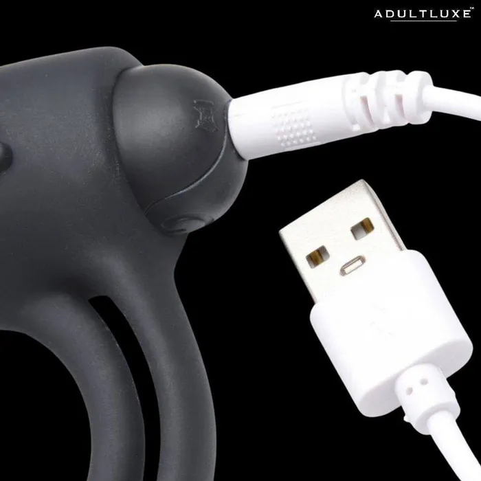 Male Sex Toys XR Brands Super Silicone Cock Ring with Remote