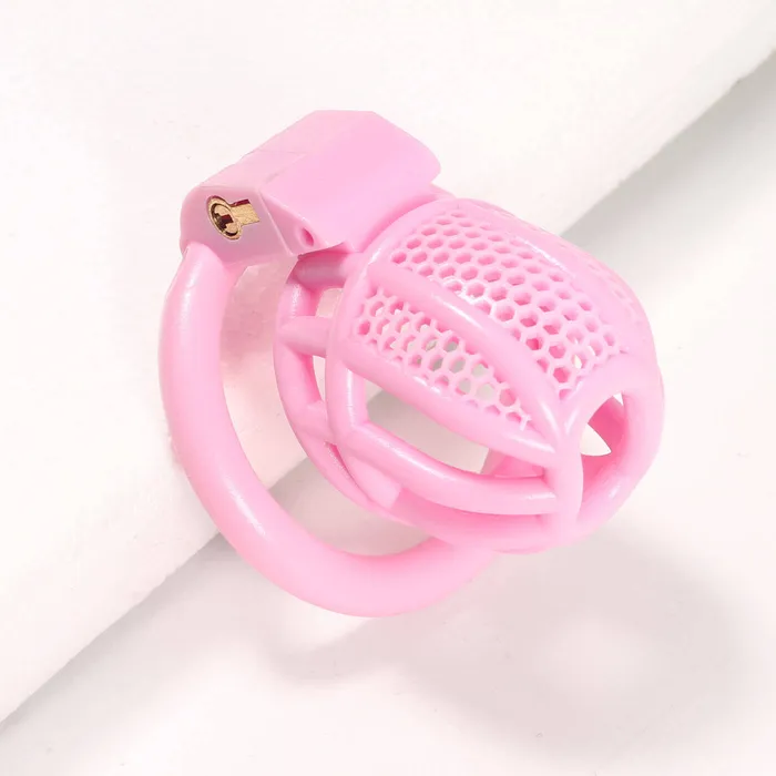 Mini Honeycomb Chastity Device With 4 Ring CHASTITY CAGE CO Male Sex Toys Mini Honeycomb Chastity Device With 4 Ring CHASTITY CAGE CO Male Sex Toys