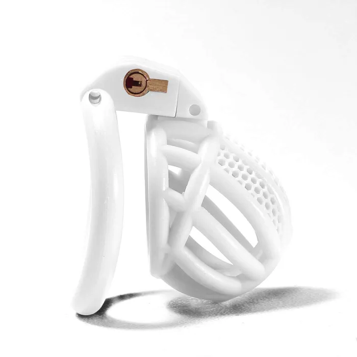 Mini Honeycomb Chastity Device With 4 Ring CHASTITY CAGE CO Male Sex Toys Mini Honeycomb Chastity Device With 4 Ring CHASTITY CAGE CO Male Sex Toys