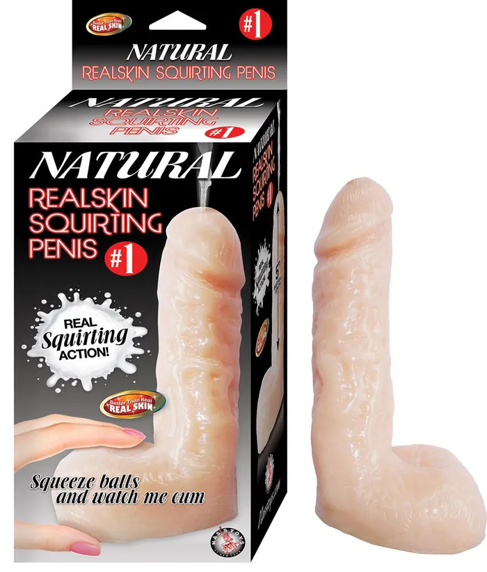 Nasstoys Dildos Natural Realskin Squirting Penis 1 Flesh
