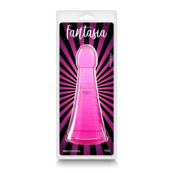 New Sensations Novel Dildos Fantasia Phoenix Jelly Dildo Pink