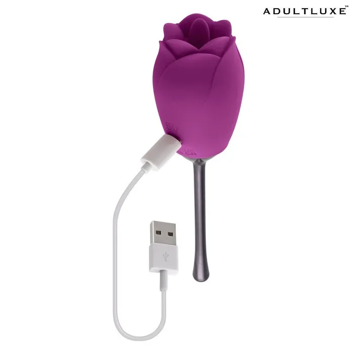 Playboy Petal Tongue and Point Vibrator Evolved Novelties Vibrators