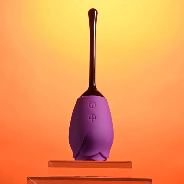 Playboy Petal Tongue and Point Vibrator Evolved Novelties Vibrators