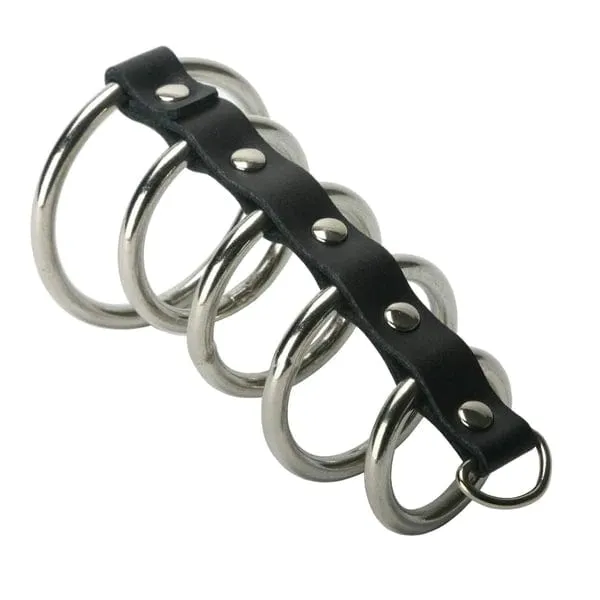 Restraints pink cherry XR Brands Strict Leather Gates of hell leather chastity device