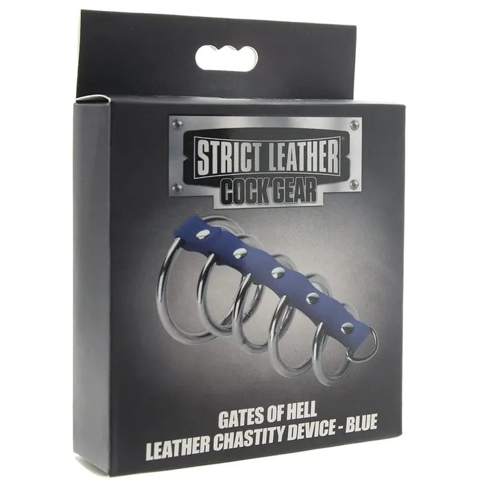 Restraints pink cherry XR Brands Strict Leather Gates of hell leather chastity device