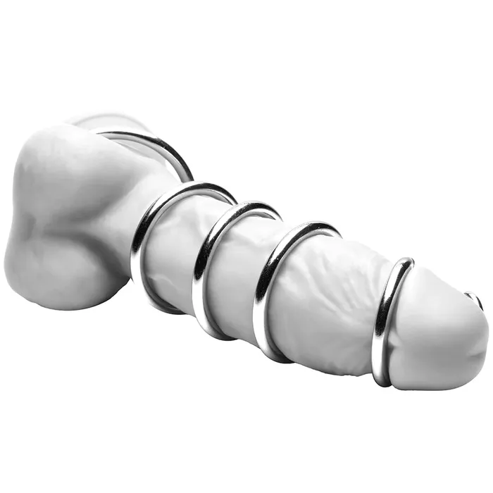 Restraints pink cherry XR Brands Strict Leather Gates of hell leather chastity device